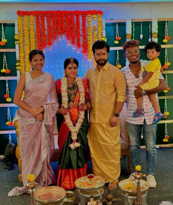 பாக்கியலட்சுமி சீரியல் ரித்திகா வளைகாப்பு நிகழ்ச்சி..! கலந்துகொண்ட சின்னத்திரை நட்சத்திரங்கள்..! 3