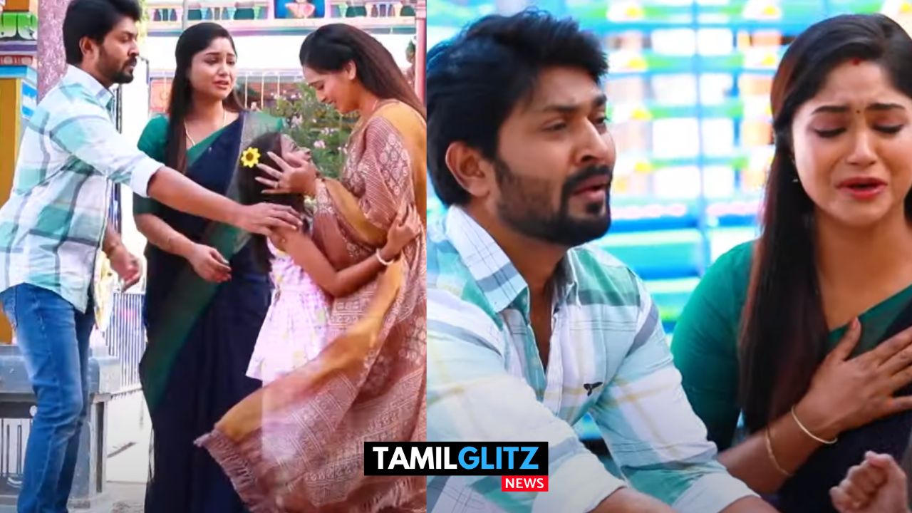 ஸ்ருதியை தேடி வந்த அம்மா..! குழந்தையை கொடுக்க மறுக்கும் சரவணன்..! வீட்டுக்கு வீடு வாசப்படி ப்ரோமோ..! 37
