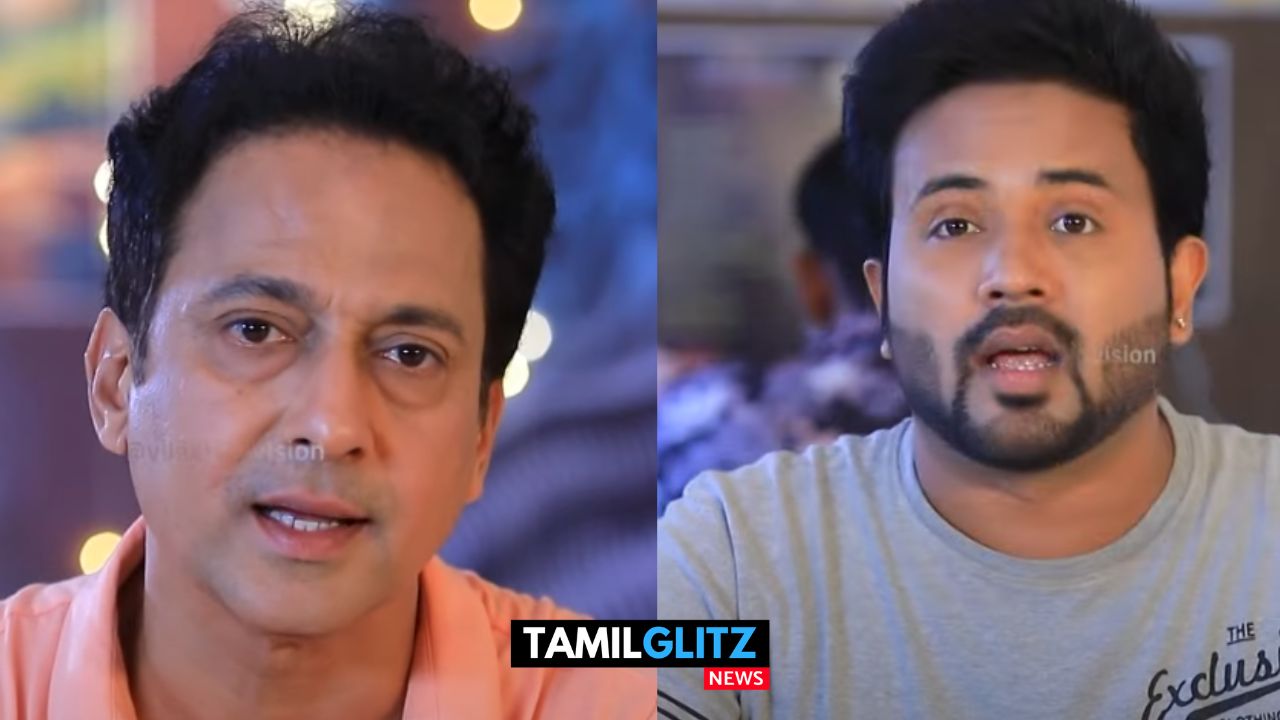 செழியனிடம் பாக்கியா பற்றி திட்டி பேசும் கோபி...! உச்சகட்ட கடுப்பில் செழியன்..! பாக்கியலட்சுமி ப்ரோமோ..! 121