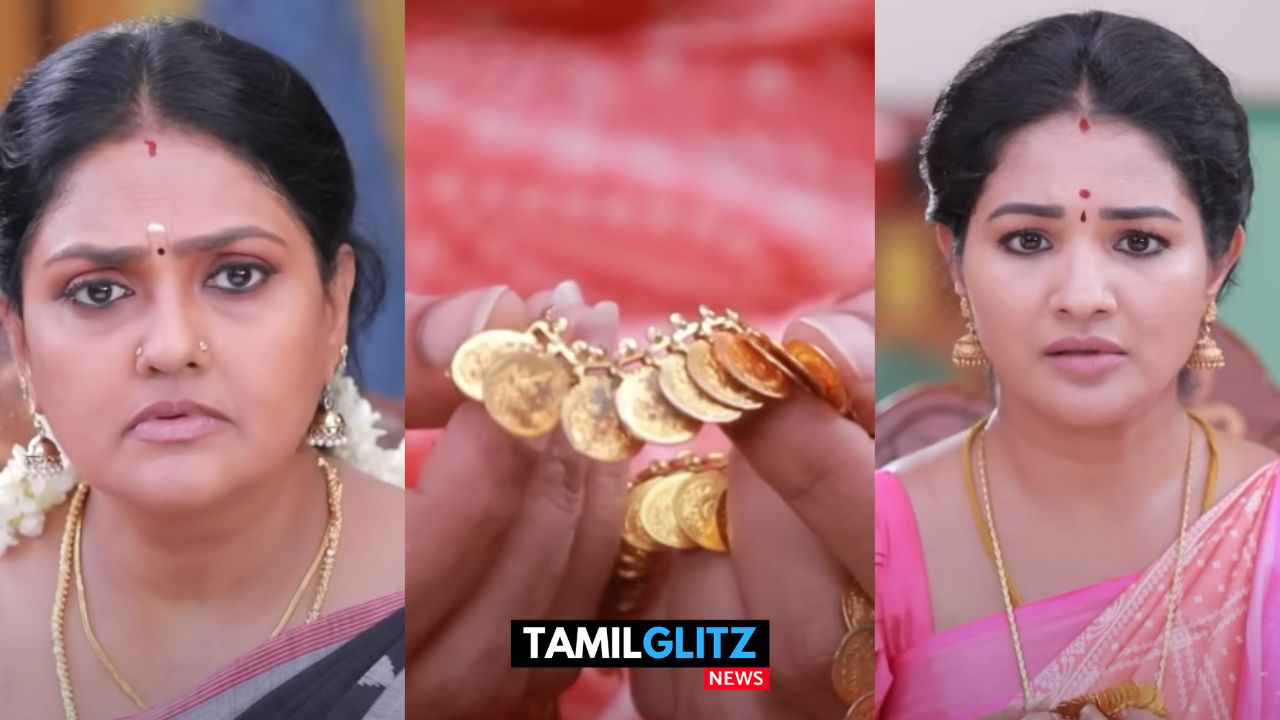 கருத்து போன தங்கமயிலின் நகை..! பார்த்துவிட்ட கோமதி..! பரபரப்பான பாண்டியன் ஸ்டோர்ஸ் ப்ரோமோ..! 97