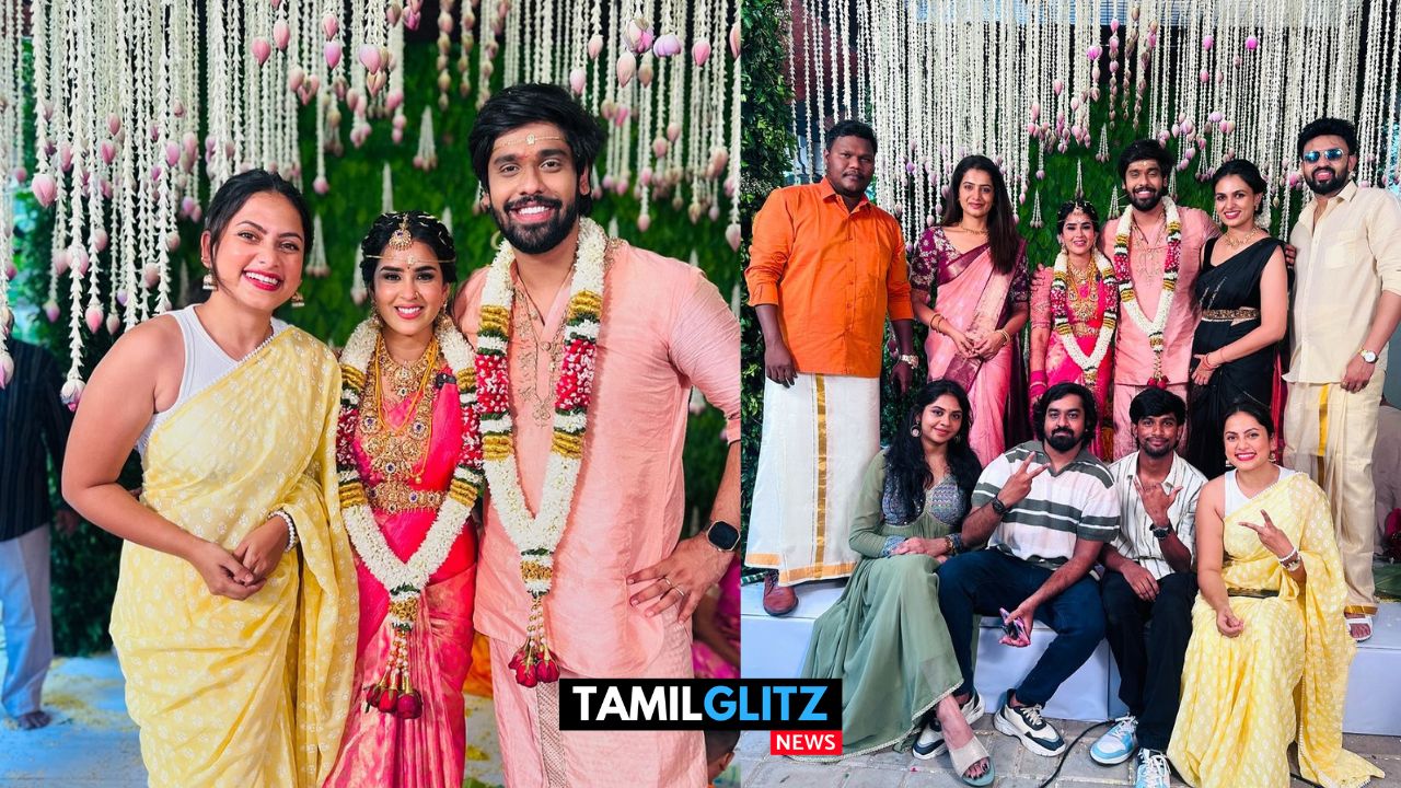 சீரியல் நடிகை கண்மணிக்கு திருமணம்..! காதலனை கரம்பிடித்தார் கண்மணி..! 37