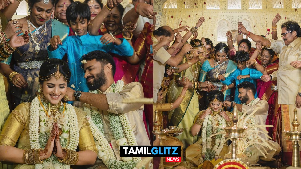 இன்று கோலாகலமாக நடைபெற்ற நடிகை Megha Aakash திருமணம்..! வைரலாகும் திருமண புகைப்படங்கள்...! 23