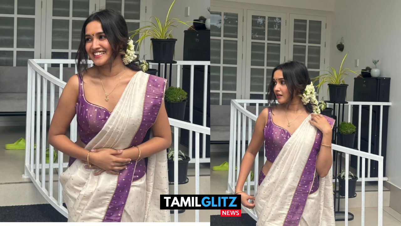 சேலையில் கலக்கும் நடிகை Anikha Surendran..! வைரலாகும் அழகிய புகைப்படங்கள்..! 111