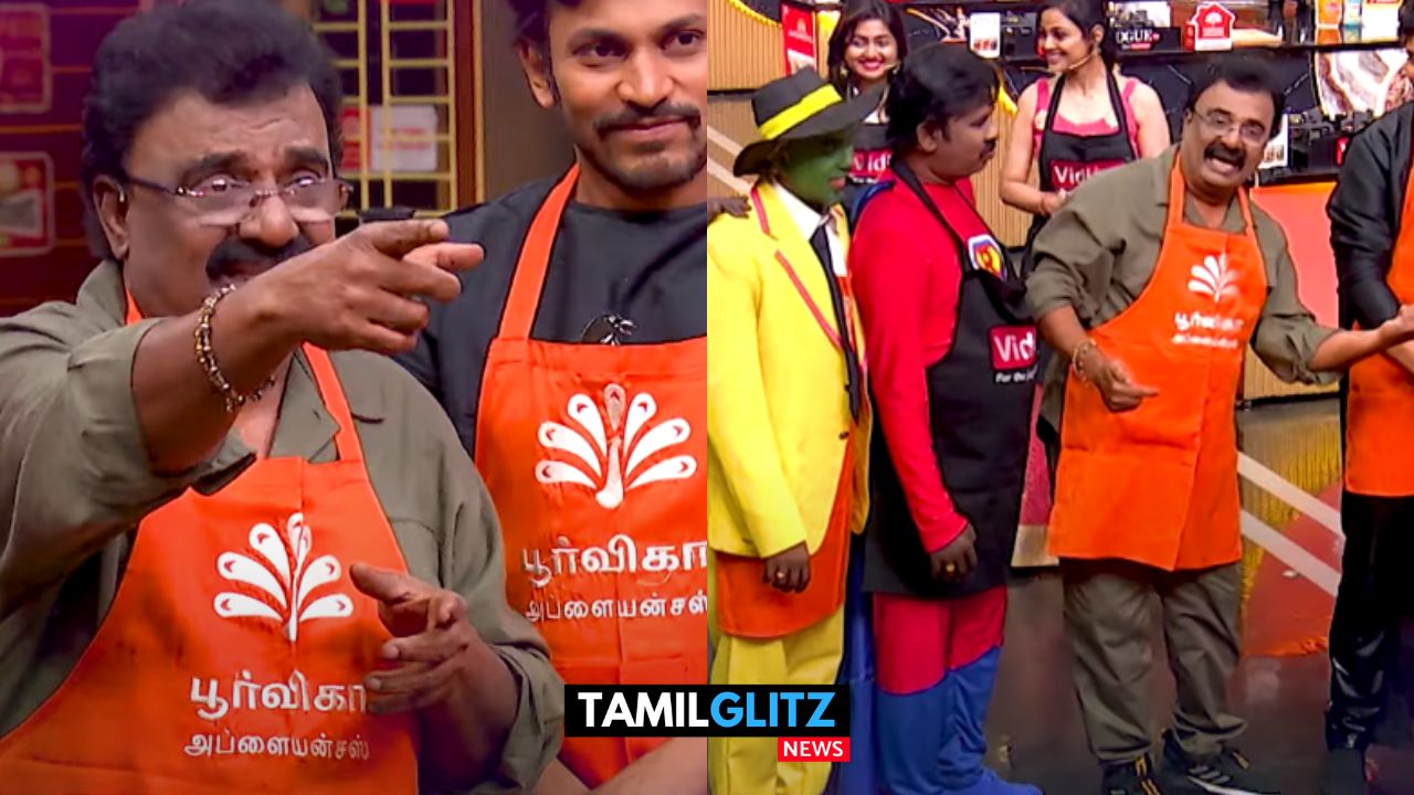 மீண்டும் என்ட்ரி கொடுத்து அலப்பறை கொடுக்கும் VTV..! நடுவர்களுடனே கடும் சண்டை..! CookWithComali ப்ரோமோ இதோ..! 103