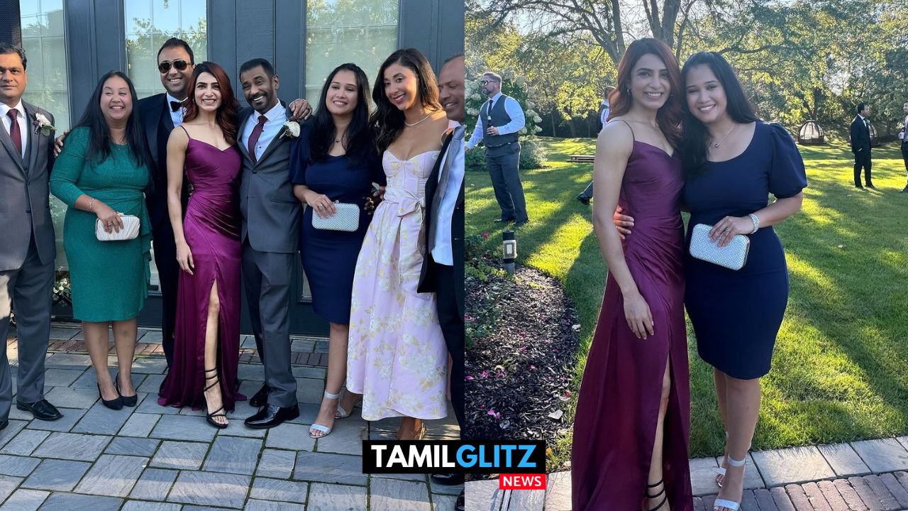 உன் அழகில் என் இதயம்..! தோழி திருமண விழாவில் கலந்துகொண்ட நடிகை Samantha..! ஆளை மயக்கும் புகைப்படங்கள் இதோ..! 131