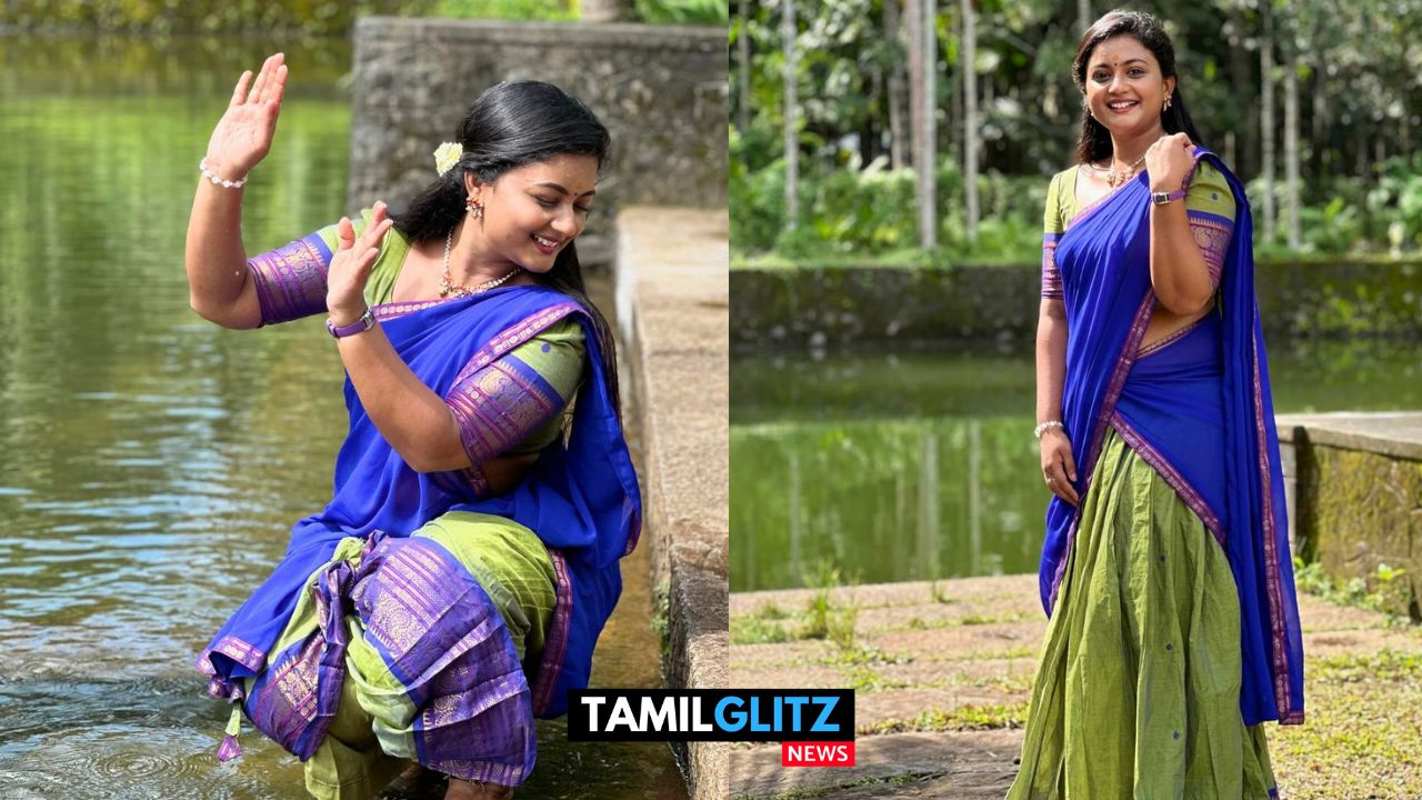 பாவாடை தாவணியில் பட்டையை கிளப்பும் கேரளத்து பெண்குட்டி மீனா..! வெளியான அழகிய புகைப்படங்கள்..! 73