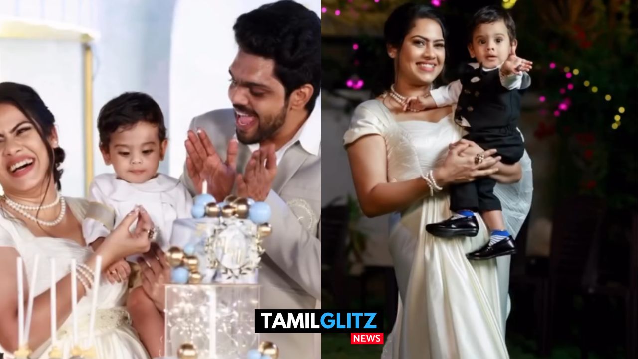 மகனின் முதல் பிறந்தநாளை கொண்டாடிய பாண்டவர் இல்லம் சீரியல் நடிகை Anu..! 87