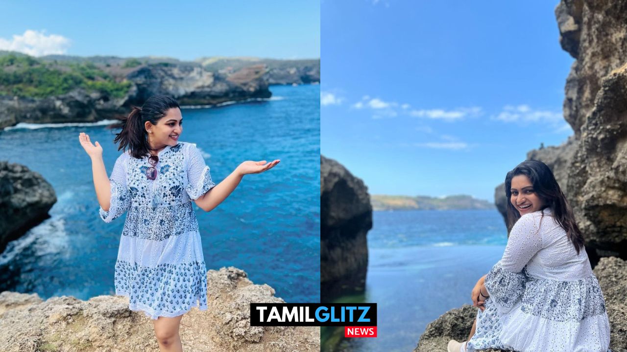 தீவில் விடுமுறையை கொண்டாடும் தமிழும் சரஸ்வதியும் சீரியல் நாயகி நக்ஷத்ரா நாகேஷ்..! வெளியான புகைப்படங்கள்..! 117