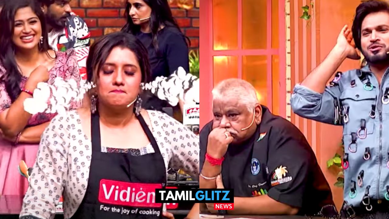 Semifinal போட்டியில் போட்டியாளர்களை வச்சி செய்யும் நடுவர்கள்..! இன்றைய குக் வித் கோமாளி ப்ரோமோ..! 13