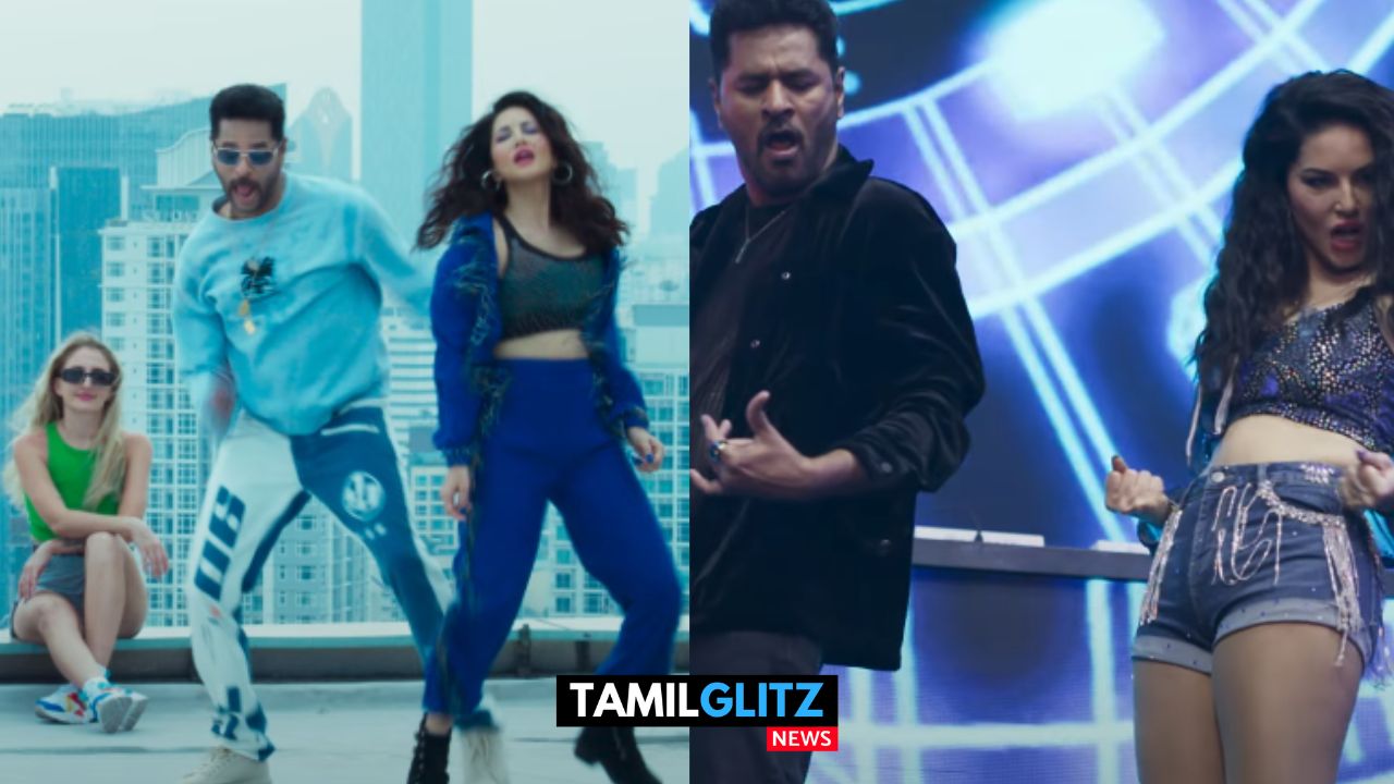 SunnyLeone உடன் வெறித்தனமாக நடனம் ஆடும் Prabhudeva..! வெளியான வச்சி செய்யுதே பாடல் வீடியோ..! 113