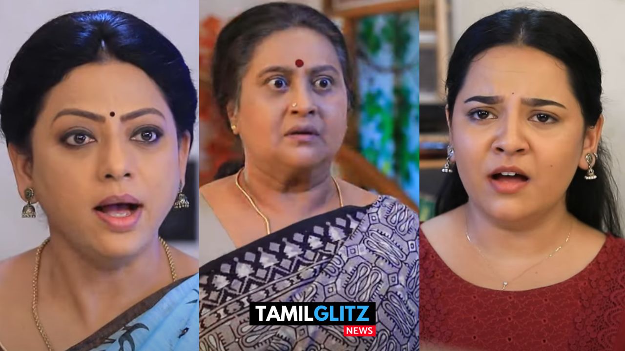 கோபி உடன் சேர்ந்து கொண்டு ஈஸ்வரி மற்றும் பாக்கியாவை எதிர்த்த இனியா..! பாக்கியலட்சுமி ப்ரோமோ..! 63