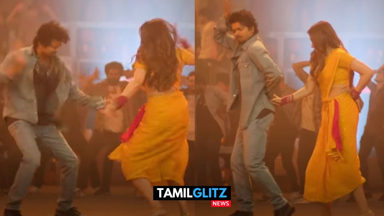 வெறித்தனமாக வெளியாகிய MATTA பாடல் Promo..! Thalapathy உடன் குத்தாட்டம் போட்ட Trisha..! 7