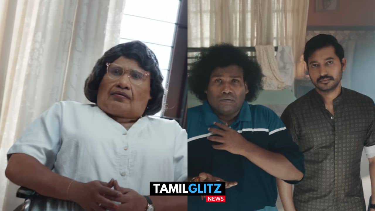 Yogi babu பெண் வேடத்தில் கலக்கும் மிஸ் மேகி படத்தின் டீசர் வெளியாகியது..! 15