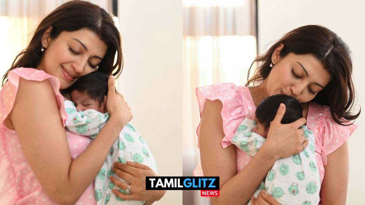 மூச்சுப்பட்டா நோகும்முனு மூச்சடக்கி முத்தமிட்டேன்..! இரண்டாவது மகளுடன் நடிகை Pranitha..! 79