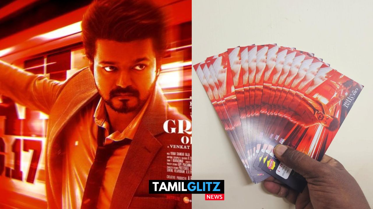 போஸ்டர் அடி..! அண்ணன் ரெடி..! ப்ரீபுக்கிங்கில் மாஸ் காட்டும் GOAT..! அடேங்கப்பா இத்தனை கோடி கலெக்சனா..? 79