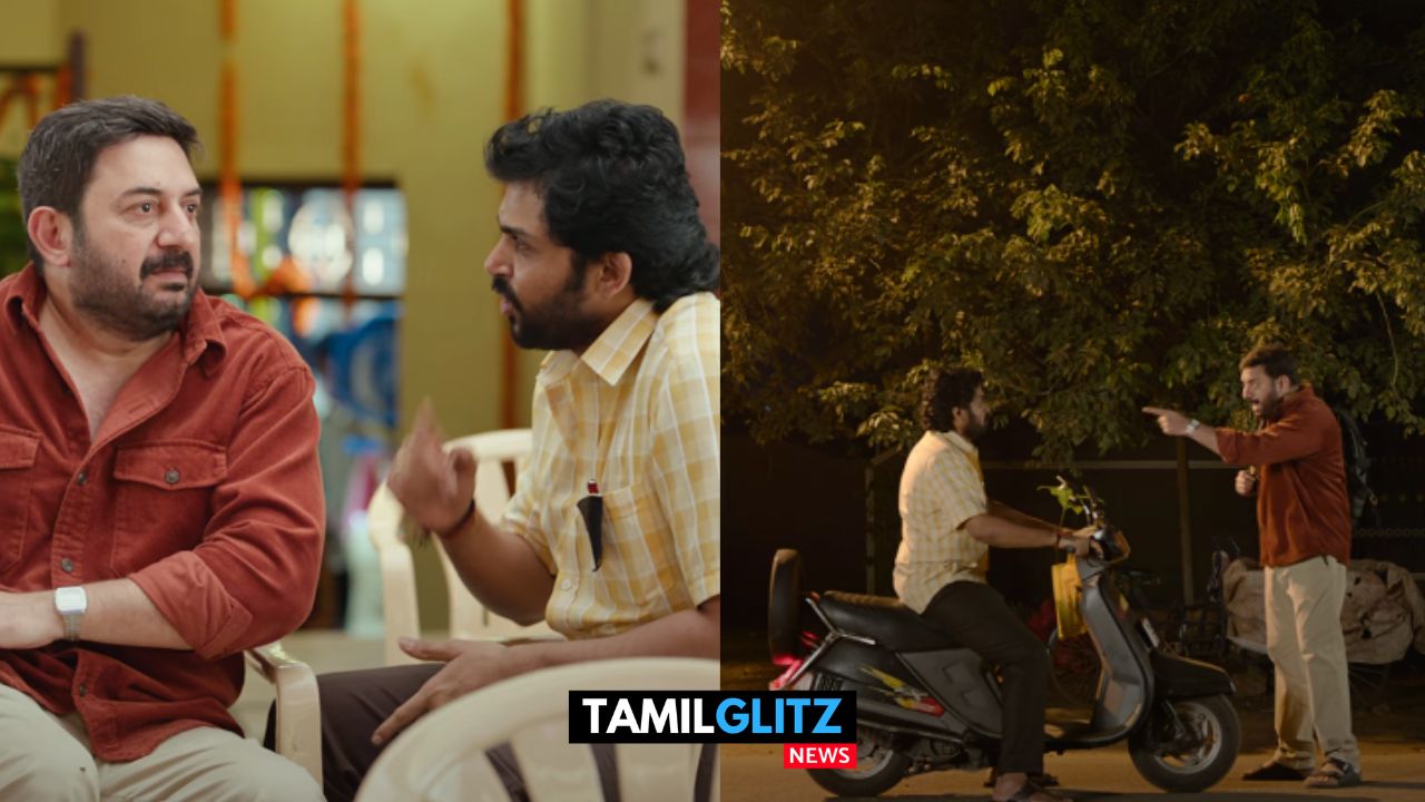 வெகுளியாக பேசும் Karthi..! கடுப்பாகும் Aravindswamy..! செம்ம கலாட்டாவான 'மெய்யழகன்' படத்தின் டீசர் இதோ..! 45