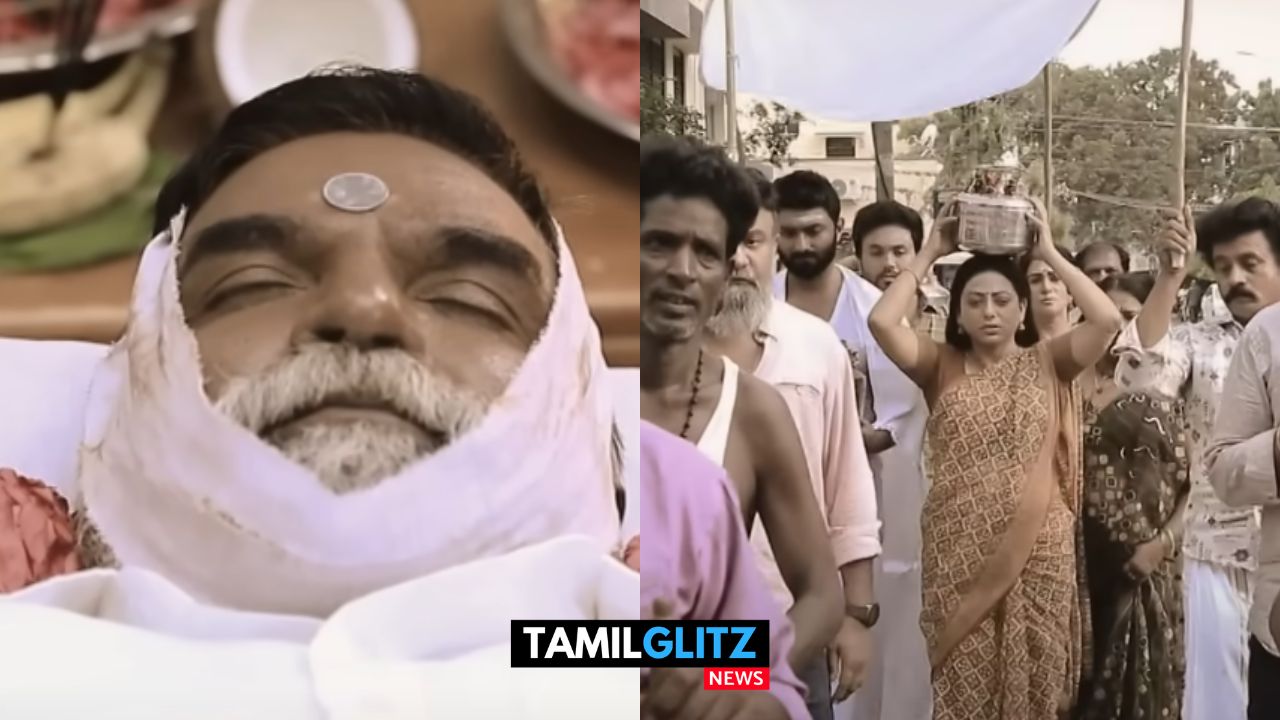 ராமமூர்த்திக்கு இறுதி சடங்கு செய்த பாக்கியா..! கதறி அழுத குடும்பத்தினர்..! கலங்கவைக்கும் ப்ரோமோ இதோ ..! 43