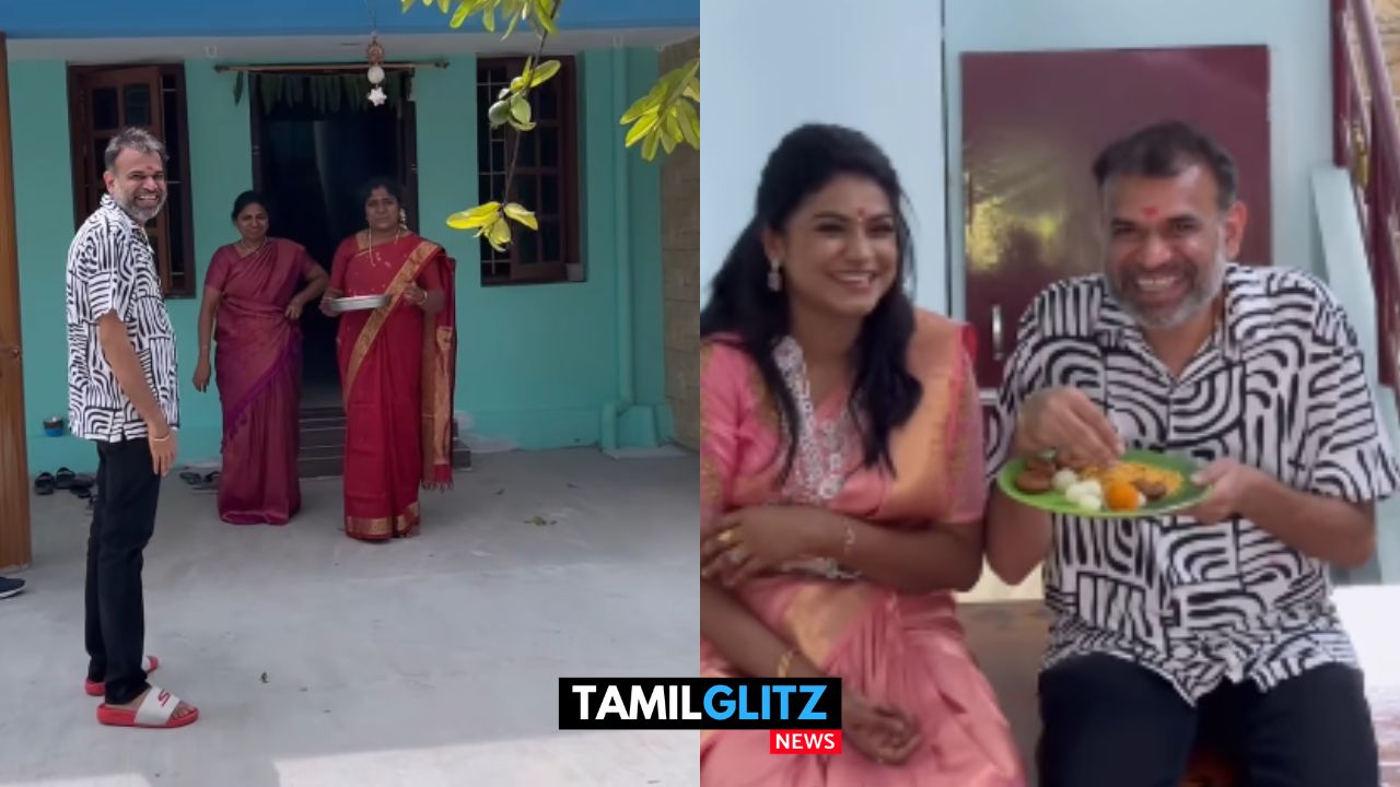 மாமியார் வீட்டிற்கு வந்த Premji..! தடபுடலாக கவனித்த குடும்பம்..! 133