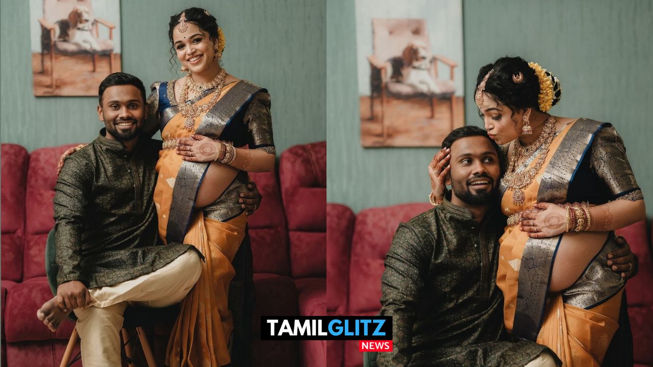 நிறைமாதத்தில் Youtuber Erumasani Vijay மனைவி..! கலக்கலாக போட்டோஷூட் எடுத்த Vijay..! 99
