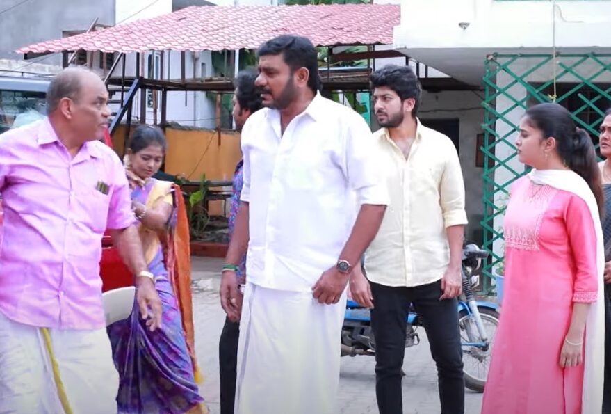குமரவேலை கடத்தியதை போட்டுக்கொடுத்த ராஜி..! வெளுத்தெடுத்த பாண்டி..! பாண்டியன் ஸ்டோர்ஸ் ப்ரோமோ..! 3