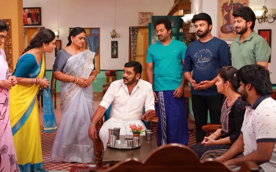 ஆதார் கார்டு கேட்ட பாண்டி...! உண்மையான வயது தெரிந்துவிடும் என மறைக்கும் தங்கமயில்..! பாண்டியன் ஸ்டோர்ஸ் ப்ரோமோ..! 3