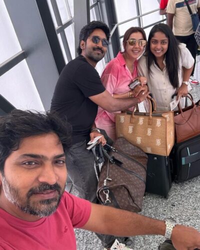 நடிகர் Vaibhav குடும்பத்துடன் சுற்றுலா சென்ற நடிகர் Aadhi மற்றும் Nikki..! 5