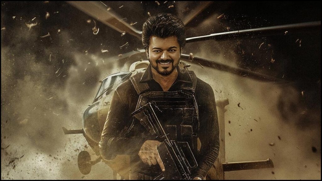 GOAT படம் பார்க்க வந்த Trisha..! கட்டியணைத்து வரவேற்ற தயாரிப்பாளர் Archana..! 3