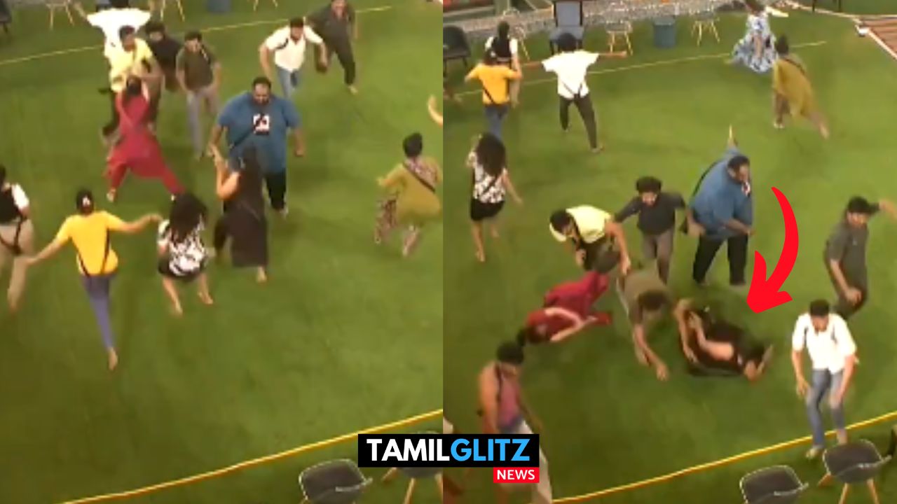 Task-ல் பெண்களை தள்ளிவிட்ட அர்னவ் மற்றும் அருண் பிரசாத்..! காயமடைந்த சௌந்தர்யா..! 97