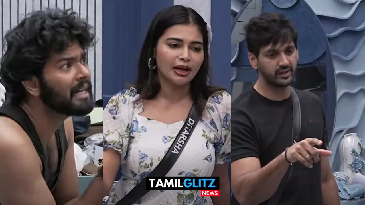 பாய்ஸ் டீமுக்குள் சண்டையிழுத்து விட்ட தர்ஷா குப்தா..! மோதிக்கொள்ளும் ஆண்கள்..! Bigg Boss Promo..! 55