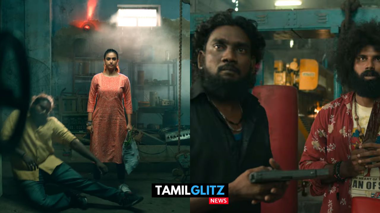 வெறித்தனமாக வெளியாகிய நடிகை கீர்த்தி சுரேஷ் நடிக்கும் ரிவால்வர் ரீட்டா டீசர்..! 103