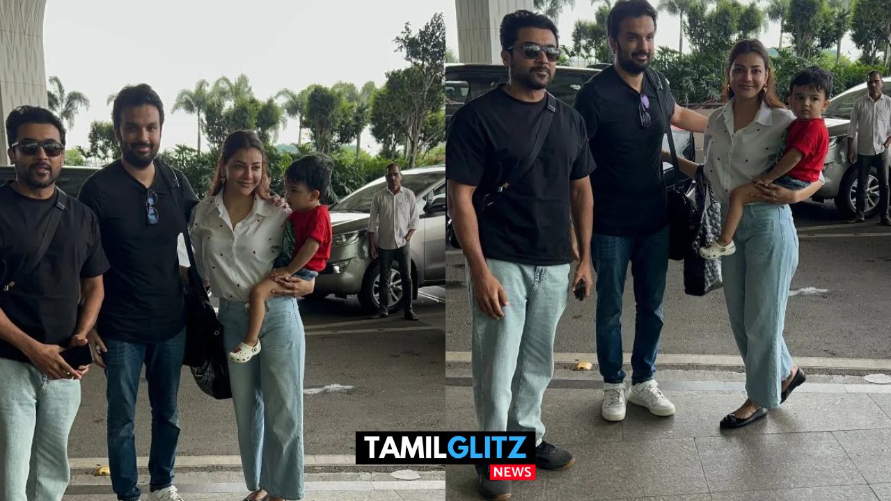 ஹே காஜல் எப்படி இருக்கே..! மாற்றான் ஜோடி சந்திப்பு..! காஜலை நேரில் சந்தித்த நடிகர் சூர்யா..! 121