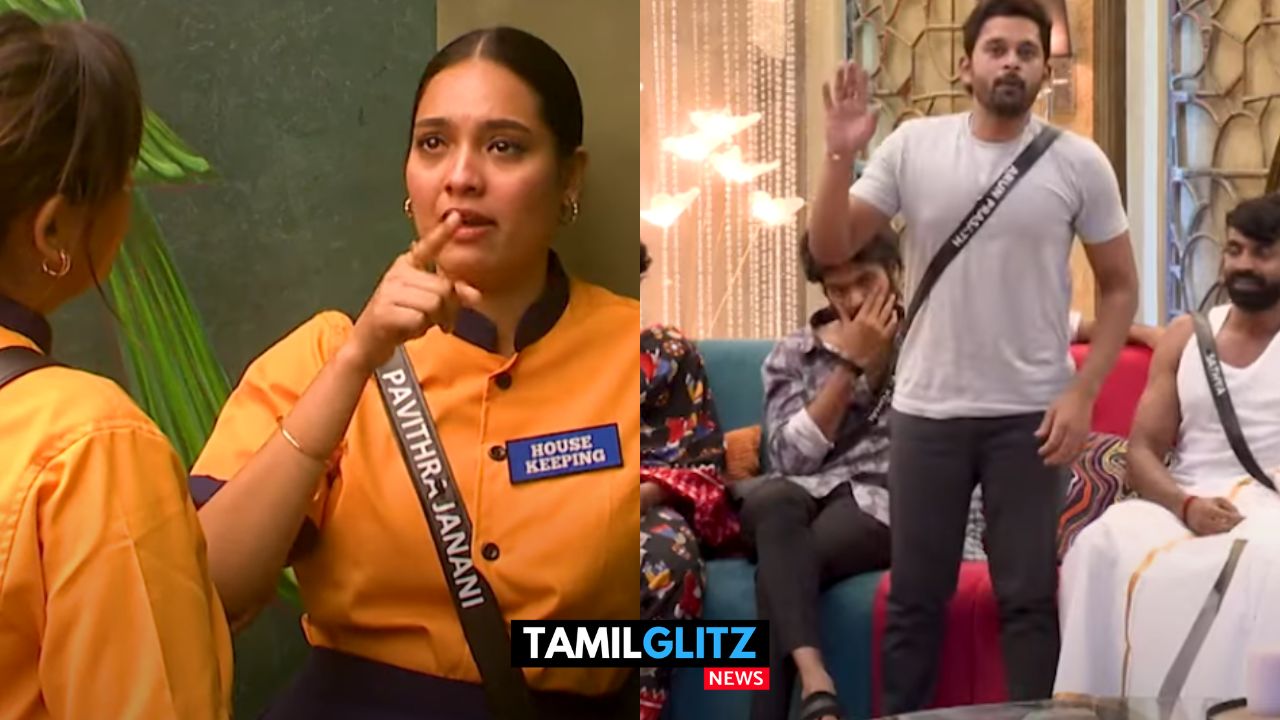 மேனஜர் பொறுப்பில் இருந்து பவித்ரா ஜனனியை தூக்கிய ஆண்கள் அணி..! கதறி அழுத பவித்ரா ஜனனி..!Bigg Boss Promo..! 67