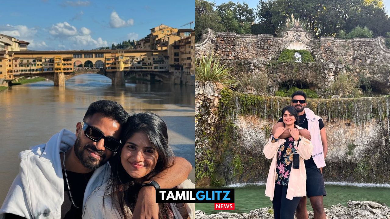 கணவருடன் தேனிலவை வெளிநாட்டில் கொண்டாடி வரும் நடிகை மேகா ஆகாஷ்...! 131