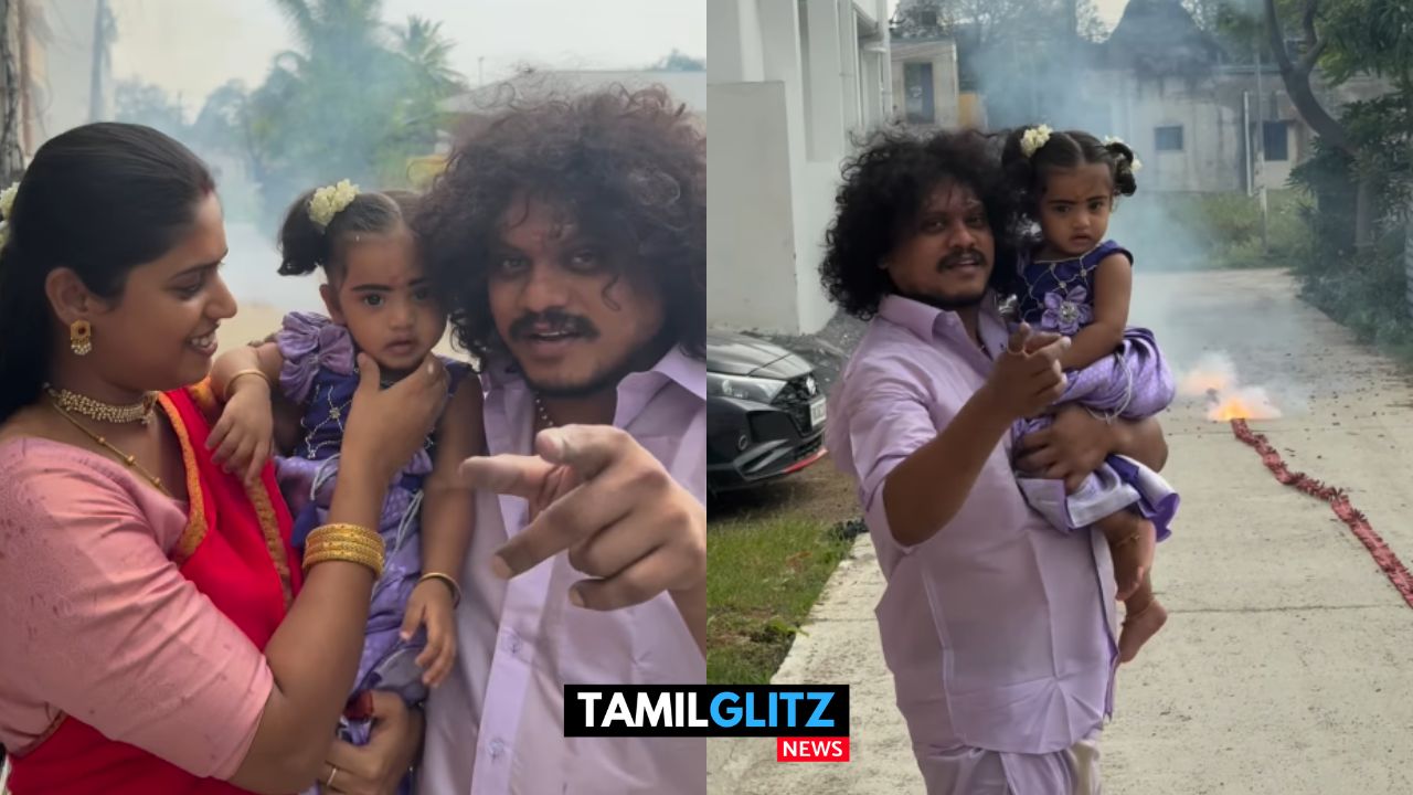 குடும்பத்துடன் தீபாவளியை கொண்டாடிய விஜய் டிவி புகழ்..! 101