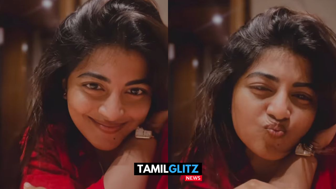மின்னலே பாடலுக்கு கியூட்டாக ரீல்ஸ் வீடியோ செய்த நடிகை கயல் ஆனந்தி..! 85