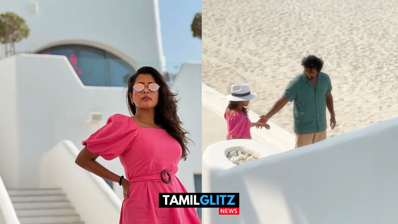 மனைவி KiKi உடன் தேனிலவு சென்ற நடிகர் Santhanu..! வைரலாகும் புகைப்படங்கள்..! 129