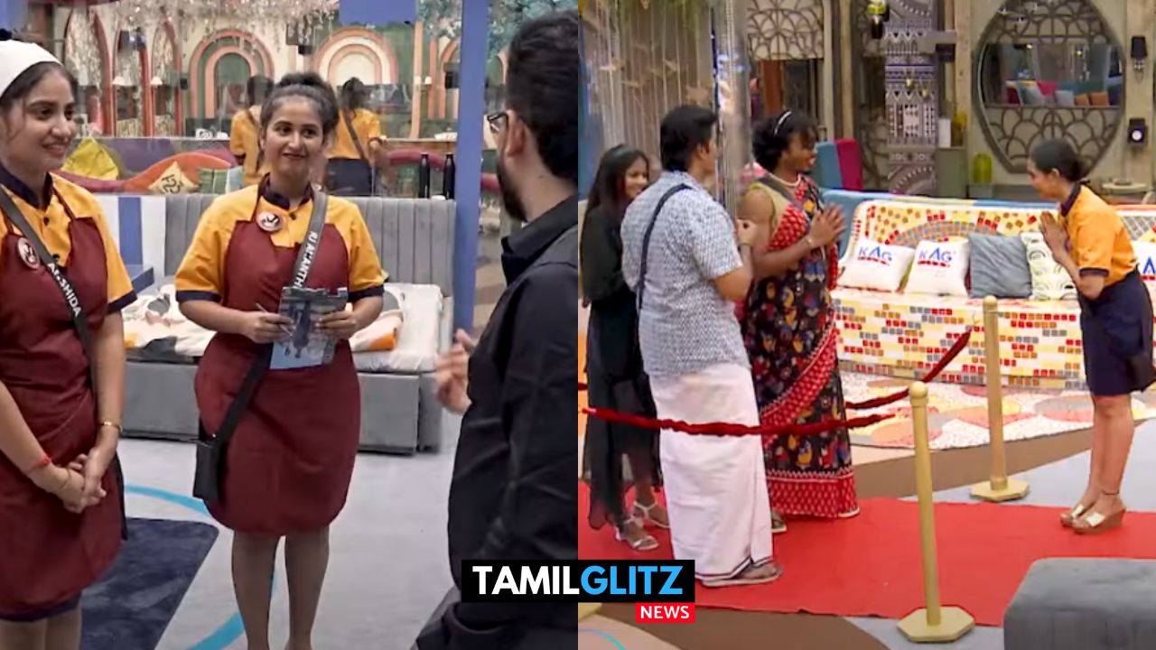 பைவ் ஸ்டார் ஹோட்டலாக மாறிய பிக் பாஸ் வீடு..! ஆண்களுக்கு சேவை செய்யும் பெண்கள்..! Bigg Boss Promo..! 73