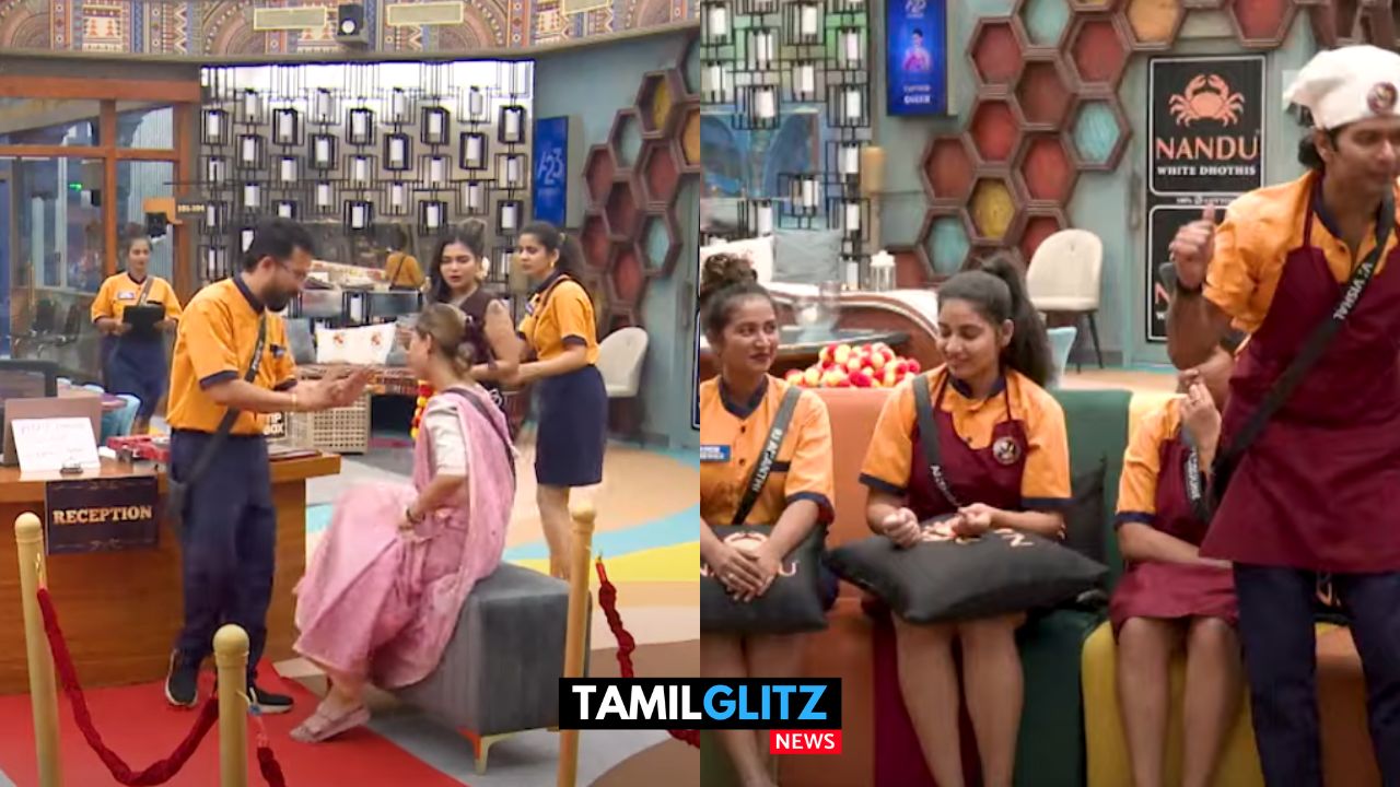 ஆண்களும் பெண்களும் இணைந்து விளையாடும் ஸ்டார் ஹோட்டல் டாஸ்க்..! Bigg Boss Promo..! 37