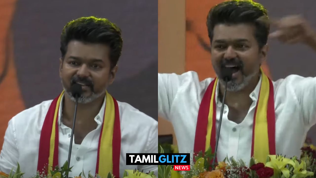 திராவிட மாடல் பெயரில் குடும்ப ஆட்சி...! DMK-ஐ இறங்கி அடித்த விஜய்..! அதிர்ச்சியில் DMK..! 5
