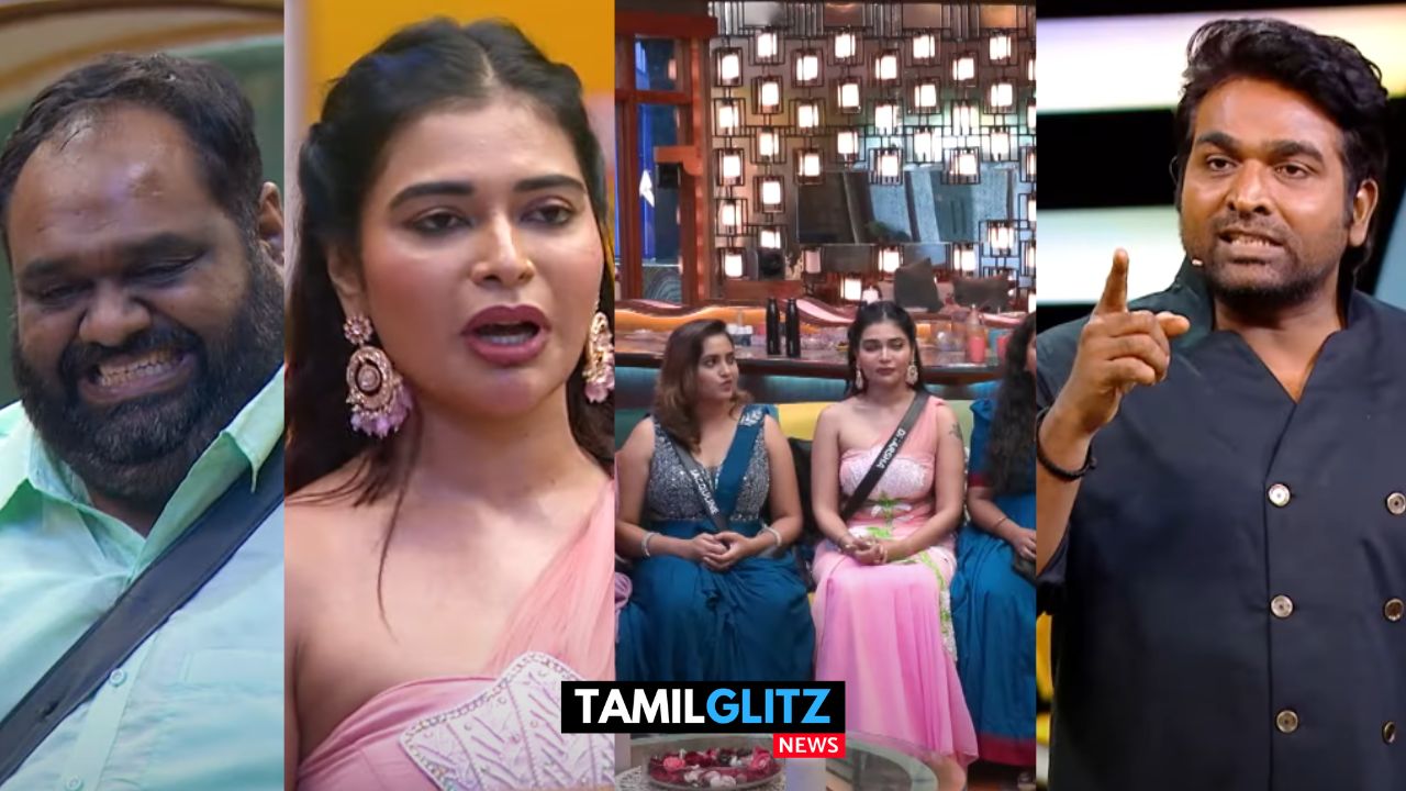 போட்டியாளர்களை வச்சி செய்த விஜய் சேதுபதி..! பேசமுடியாமல் வாயடைத்து போன போட்டியாளர்கள்..! பிக் பாஸ் ப்ரோமோ..! 115