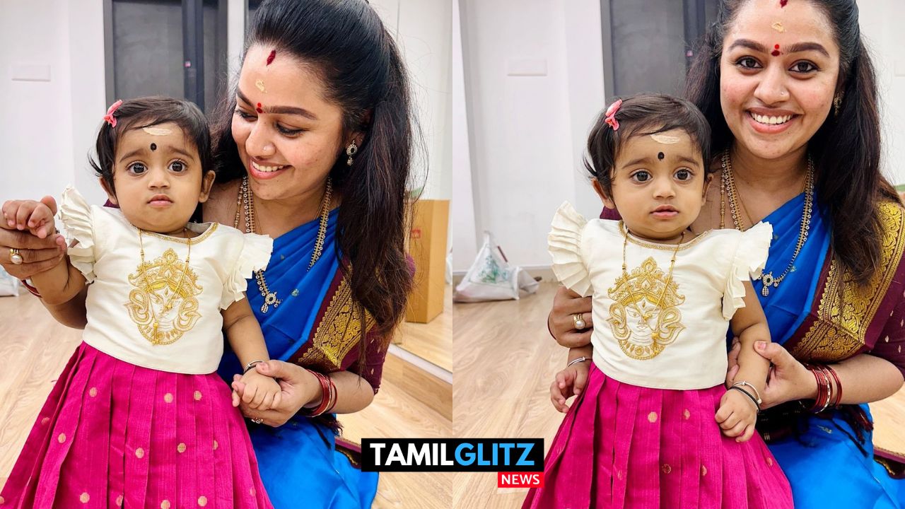 மகளுடன் சீரியல் நடிகை காயத்ரி யுவராஜ்..! வெளியான செம்ம கியூட் புகைப்படங்கள்..! 13