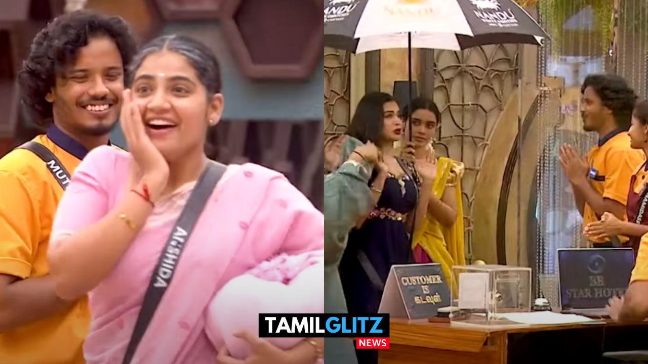 ஹோட்டலுக்கு விருந்தினராக வரும் பெண்கள்..! வரவேற்கும் ஆண்கள்..! Bigg Boss Promo..! 61