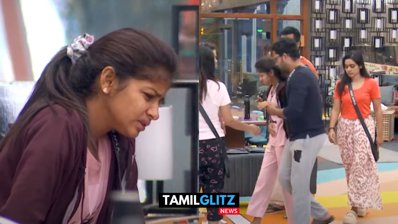 வயிறு வலியால் துடித்த சாச்சனா..! Confession அறைக்கு அழைத்து சென்ற அருண்..! Bigg Boss Promo..! 85