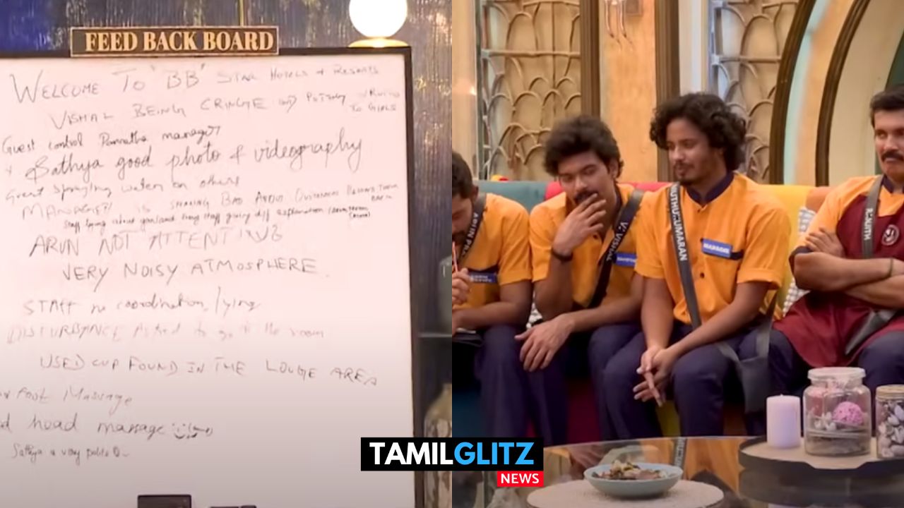 வேண்டுமென்றே திட்டமிட்டு தொடர் புகார்களை கொடுத்து முத்துக்குமரனை மேனஜர் பதவியில் இருந்து நீக்கிய பெண்கள்..! Bigg Boss Promo..! 55