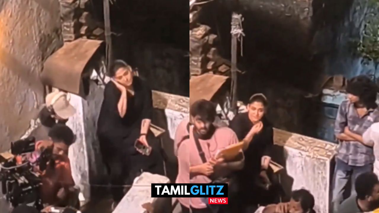 படப்பிடிப்பில் குழந்தையிடம் கியூட்டாக பேசிய நடிகை நயன்தாரா..! வைரலாகும் வீடியோ..! 7