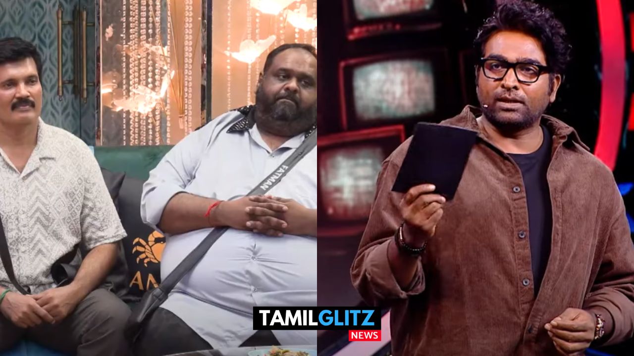 இந்த வாரம் வெளியே போற அந்த போட்டியாளர்..! அறிவித்த விஜய் சேதுபதி..! Bigg Boss Promo..! 103