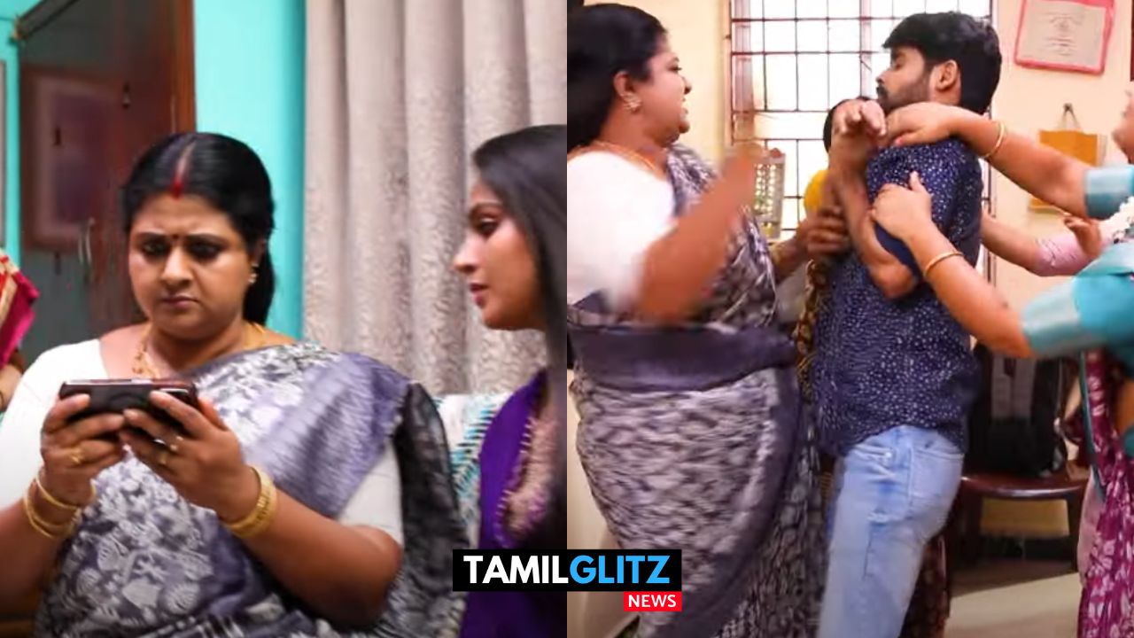 சத்யா திருடியதை போட்டுக்கொடுத்த ரோகிணி..! வீடு புகுந்து சத்யாவை அடித்த விஜயா..! சிறகடிக்க ஆசை ப்ரோமோ..! 91