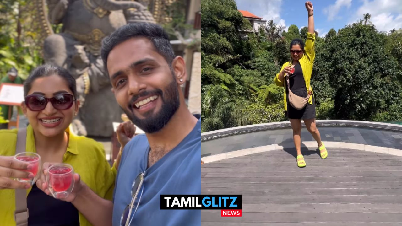 கணவருடன் விடுமுறை கொண்டாட்டத்தில் சீரியல் நடிகை நக்ஷத்ரா நாகேஷ்..! 83