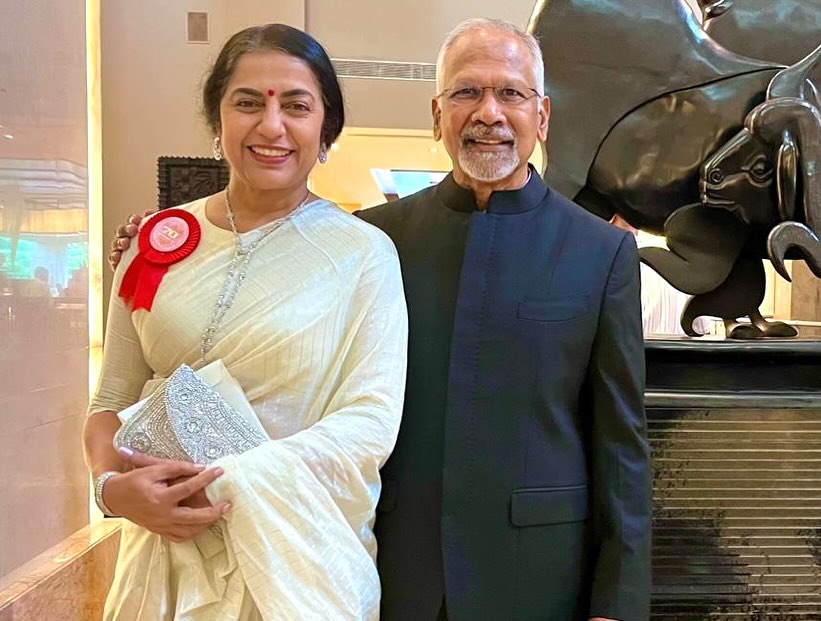 பொன்னியின் செல்வனுக்காக தேசிய விருது..! மகிழ்ச்சியுடன் பெற்றுக்கொண்ட இயக்குனர் Manirathnam...! 3