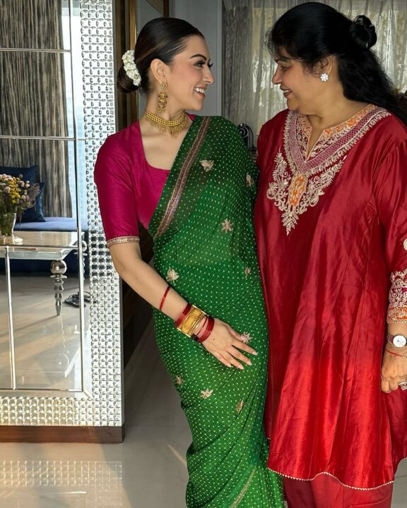 பிரம்மாண்டமாக புதிய வீடு வாங்கிய நடிகை ஹன்சிகா..! கிரகப்பிரவேச புகைப்படங்கள் வெளியாகியது..! 5